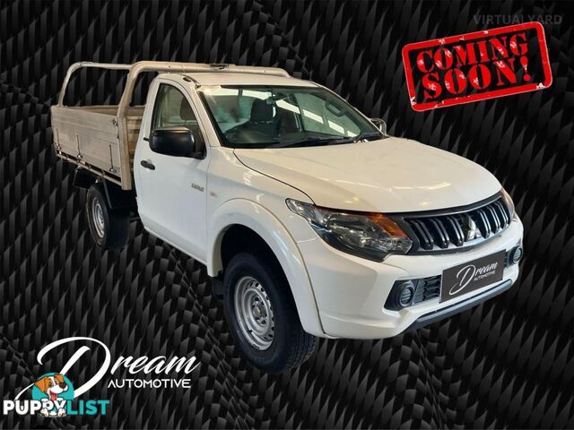 2018 MITSUBISHI TRITON MQ MY18 GLX CAB CHASSIS SINGLE CAB 2DR MAN 6SP 4X4 1235KG 2.4DT  CAB CHASSIS