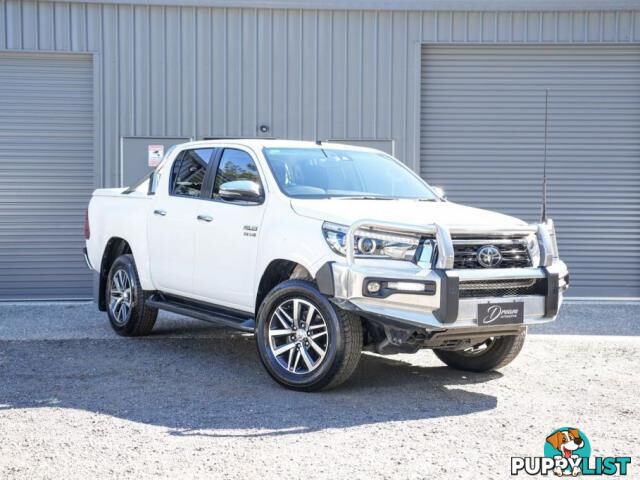 2019 TOYOTA HILUX GUN126R SR5 UTILITY DOUBLE CAB 4DR SPTS AUTO 6SP 4X4 955KG 2.8DT  UTE