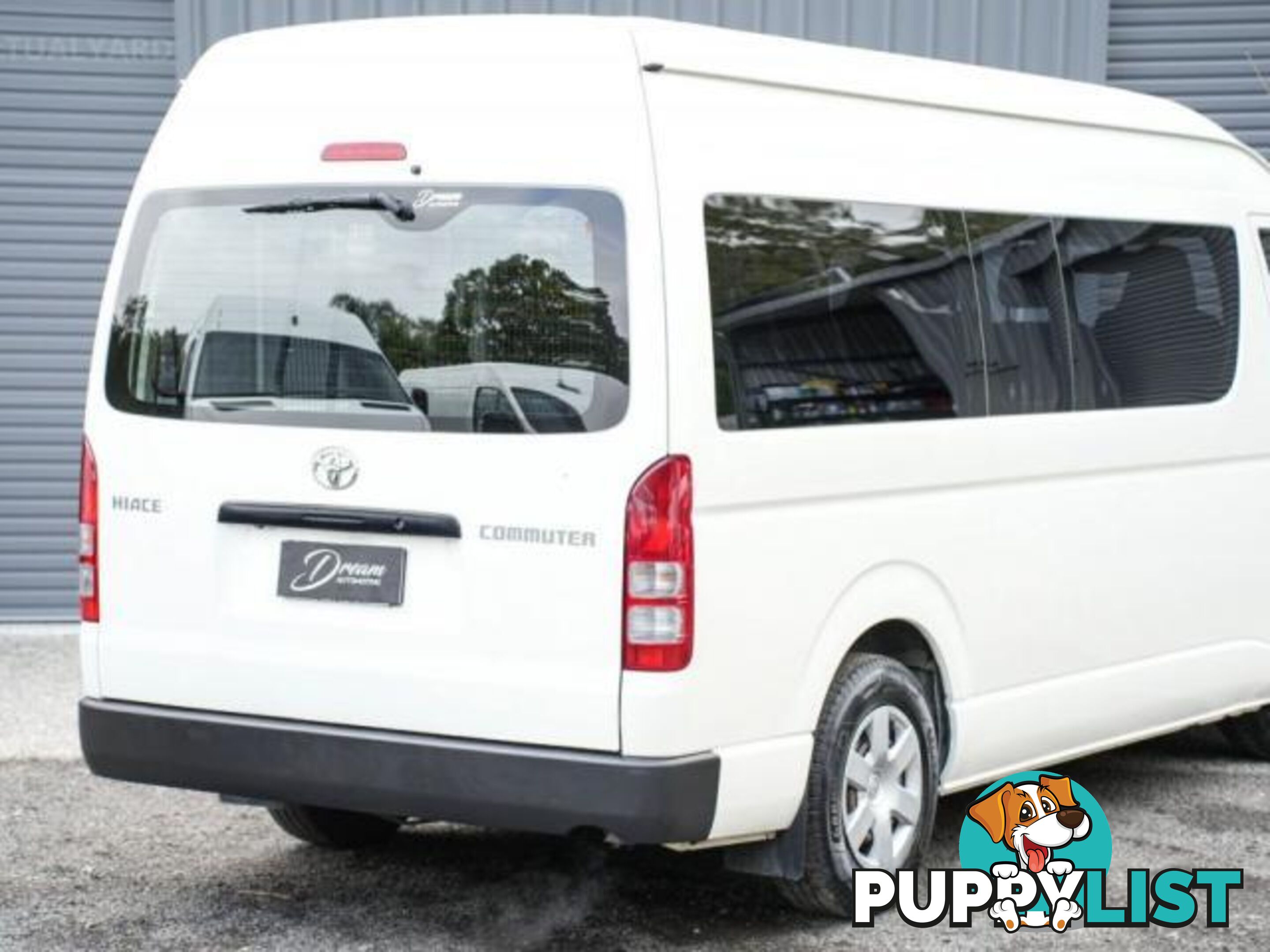 2018 TOYOTA HIACE KDH223R COMMUTER BUS HIGH ROOF SUPER LWB 14ST 4DR AUTO 4SP 3.0DT  VAN