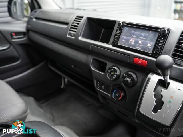 2018 TOYOTA HIACE KDH223R COMMUTER BUS HIGH ROOF SUPER LWB 14ST 4DR AUTO 4SP 3.0DT  VAN
