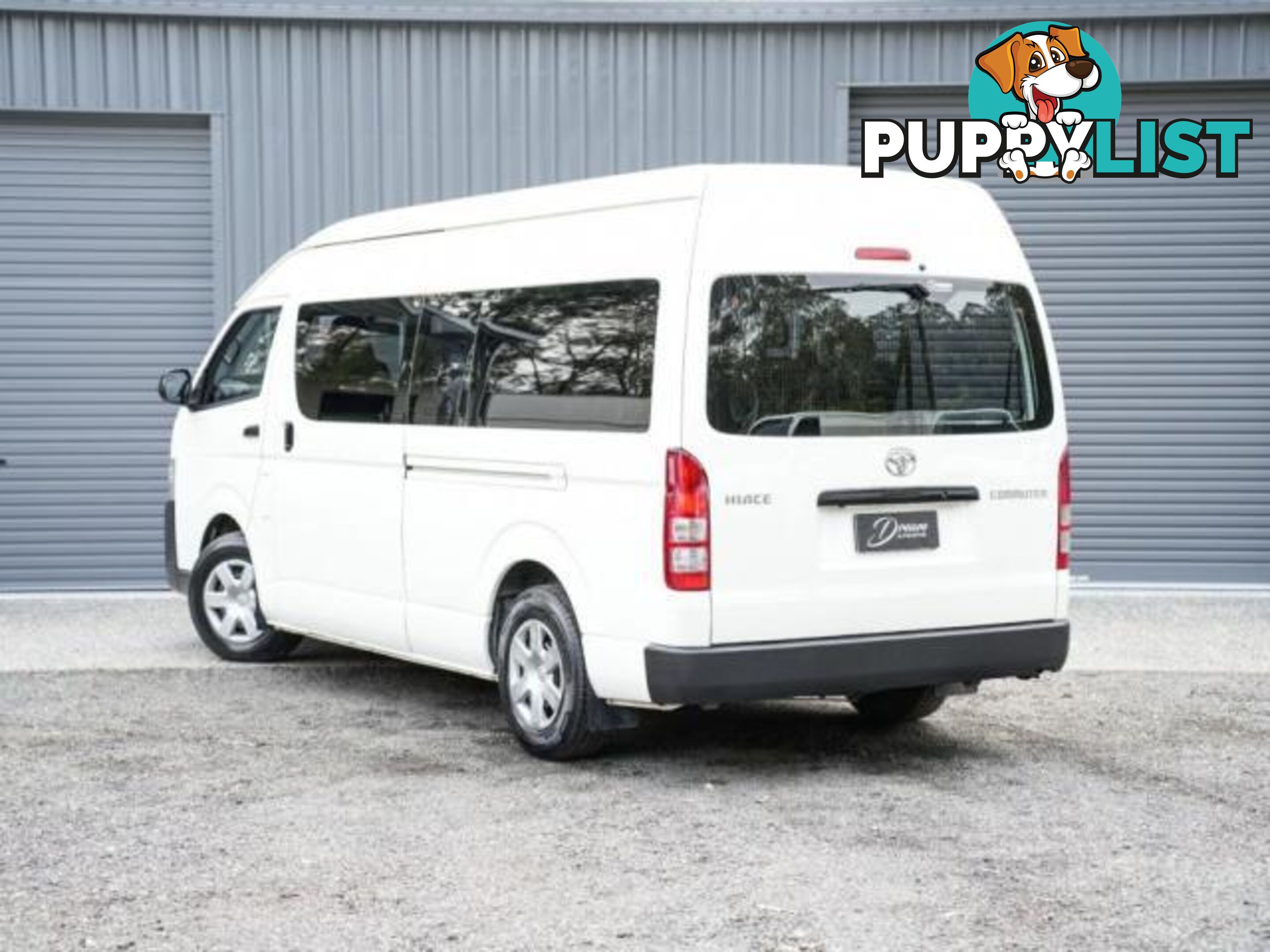2018 TOYOTA HIACE KDH223R COMMUTER BUS HIGH ROOF SUPER LWB 14ST 4DR AUTO 4SP 3.0DT  VAN