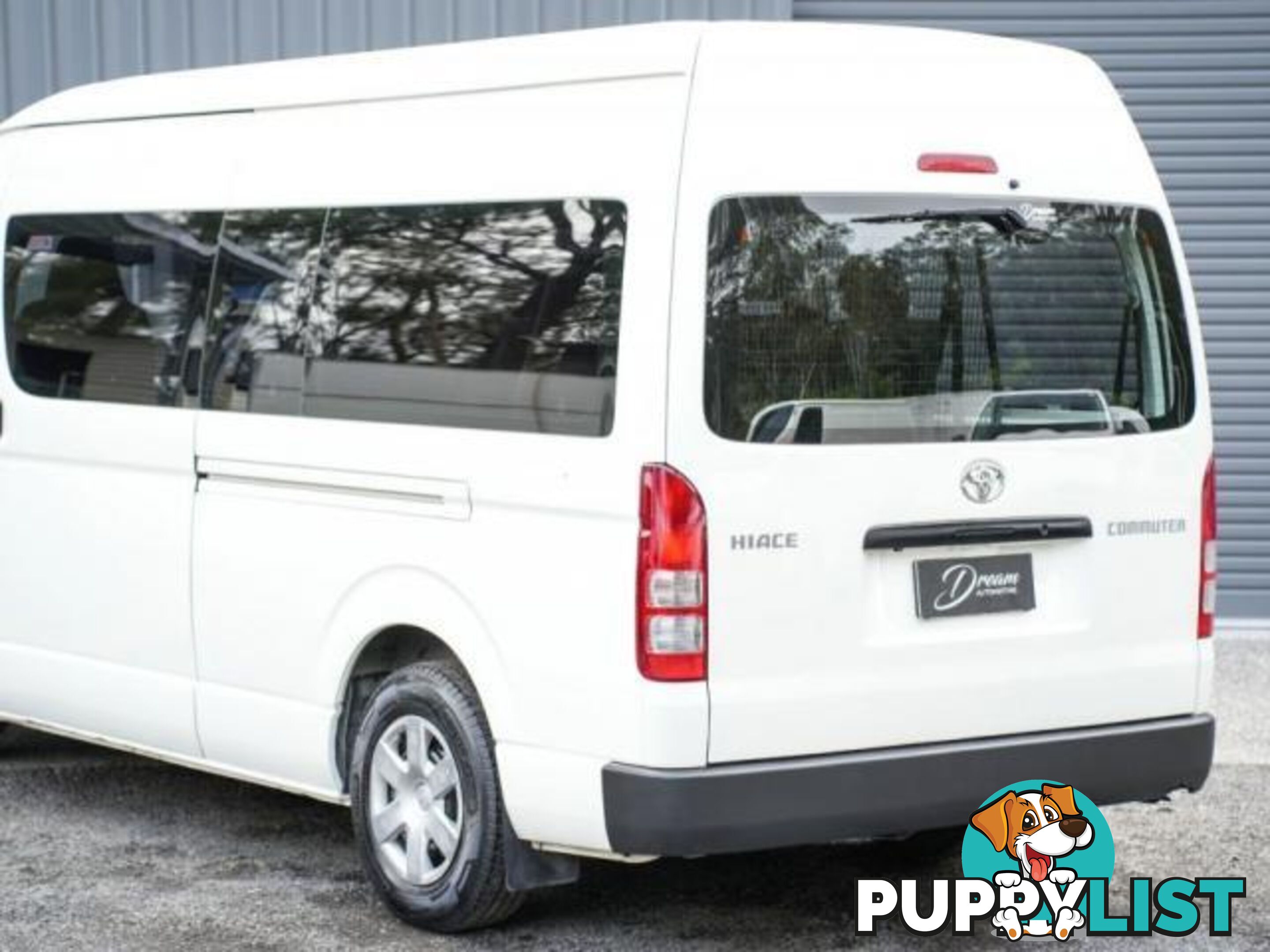 2018 TOYOTA HIACE KDH223R COMMUTER BUS HIGH ROOF SUPER LWB 14ST 4DR AUTO 4SP 3.0DT  VAN