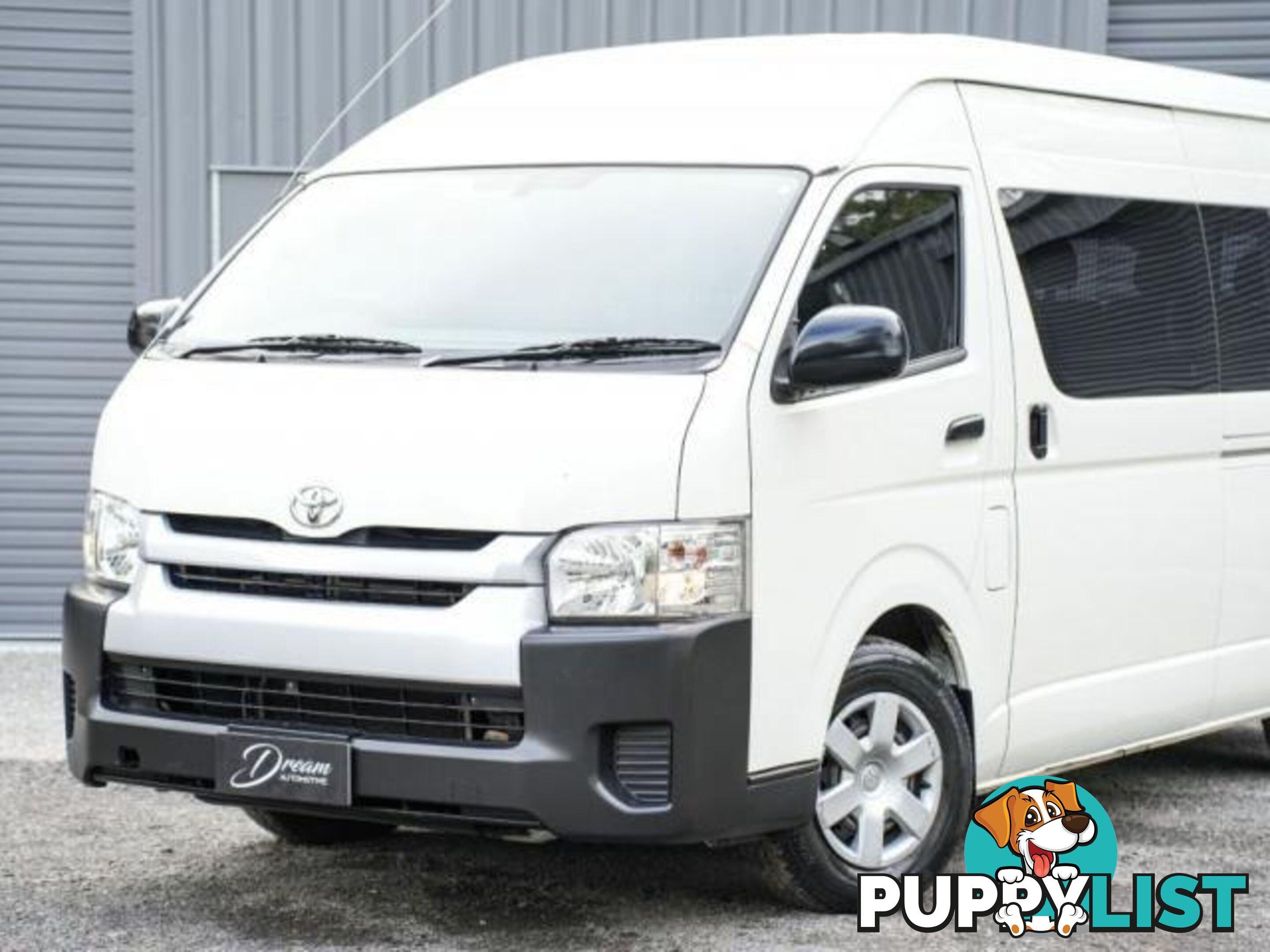2018 TOYOTA HIACE KDH223R COMMUTER BUS HIGH ROOF SUPER LWB 14ST 4DR AUTO 4SP 3.0DT  VAN