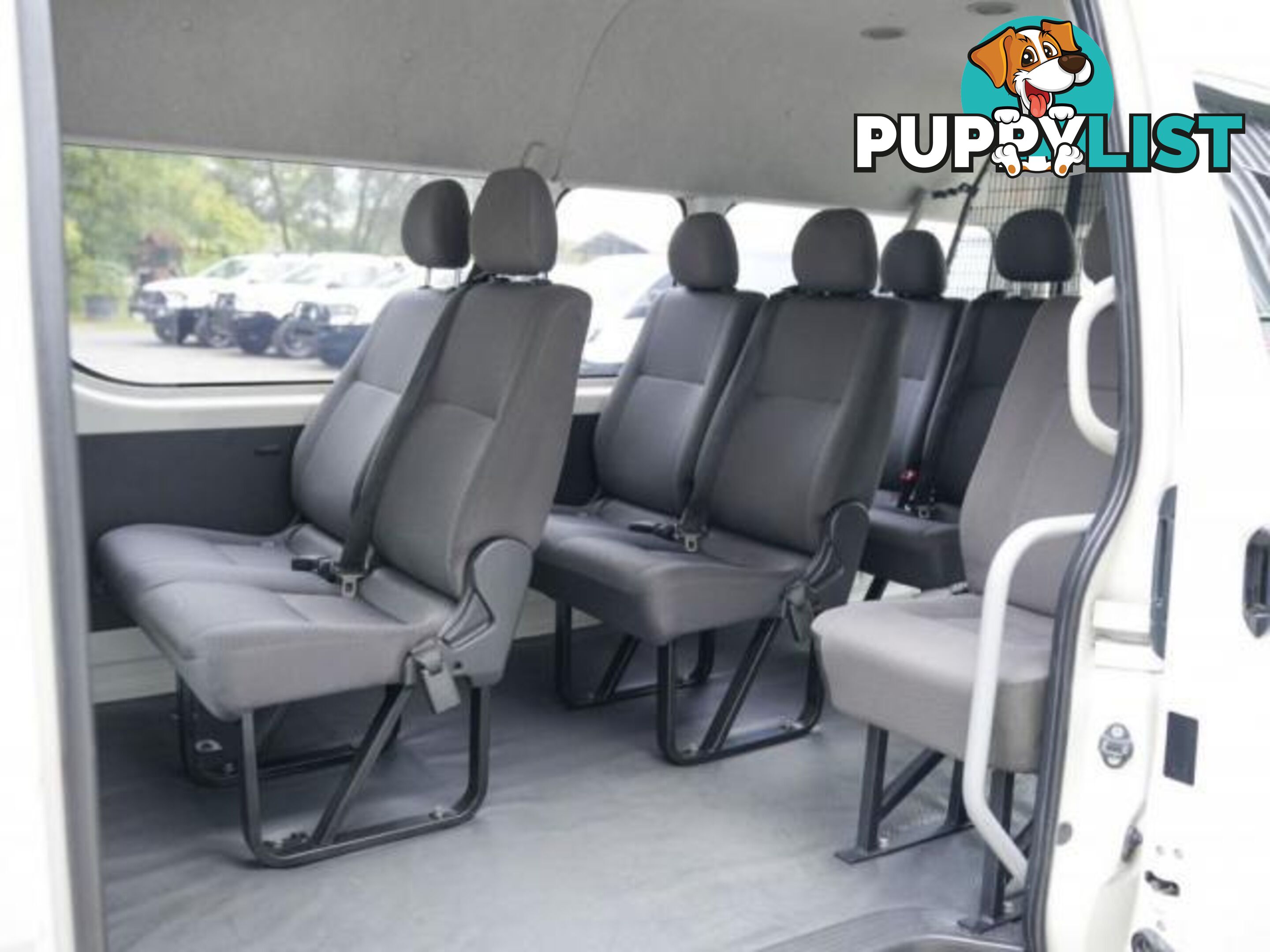 2018 TOYOTA HIACE KDH223R COMMUTER BUS HIGH ROOF SUPER LWB 14ST 4DR AUTO 4SP 3.0DT  VAN