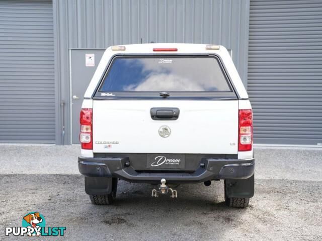 2018 HOLDEN COLORADO RG LS UTILITY CREW CAB 4DR SPTS AUTO 6SP 4X4 2.8DT MY18  UTE