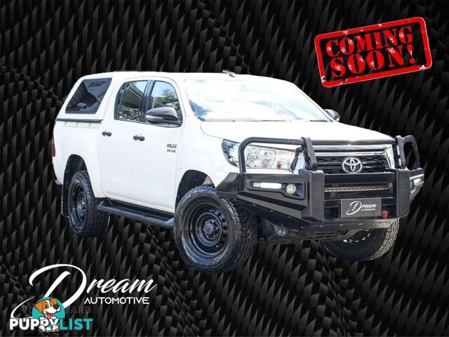 2015 TOYOTA HILUX GUN126R SR UTILITY DOUBLE CAB 4DR SPTS AUTO 6SP 4X4 920KG 2.8DT  UTE