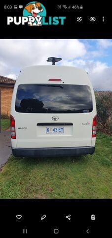 2016 Toyota Hiace campervan