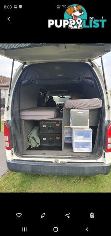 2016 Toyota Hiace campervan