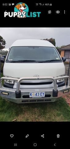 2016 Toyota Hiace campervan