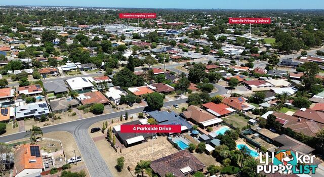 4 Parkside Drive THORNLIE WA 6108
