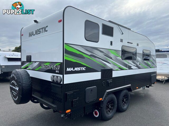 2024 MAJESTIC KNIGHT SLE 186 CARAVAN WITH SINGLE BEDS