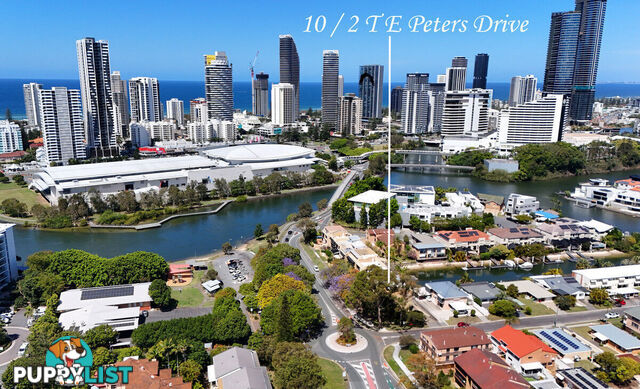 10/2 T E Peters Drive BROADBEACH WATERS QLD 4218