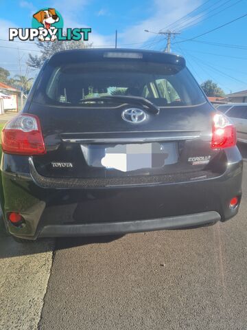 2012 Toyota Corolla Levin ZR Manual