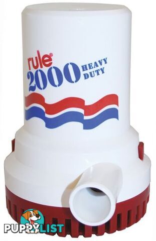 RULE 2000 12V MANUAL BILGE PUMP