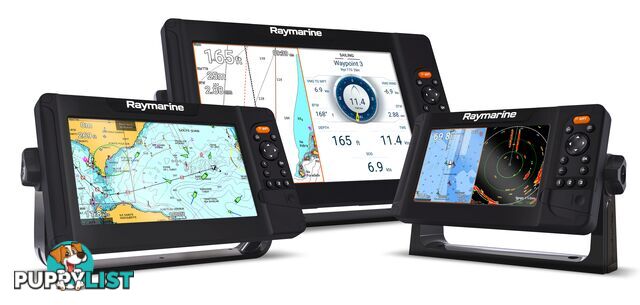 RAYMARINE ELEMENT 9", S SERIES - NO T/DUCER- AUS NZ MAP