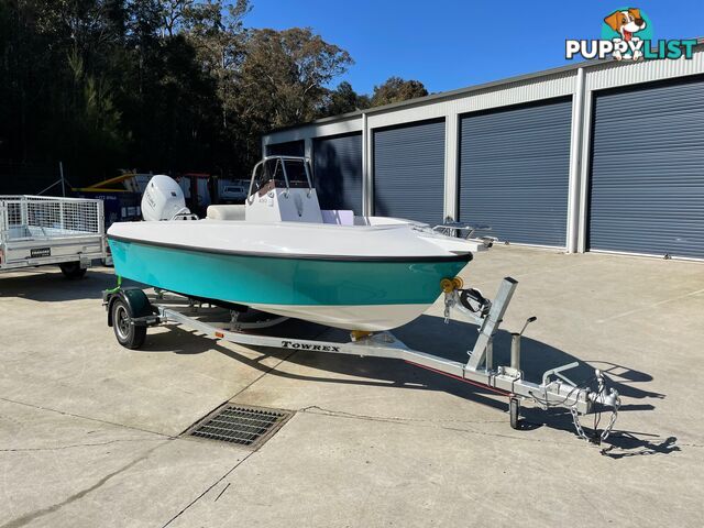 REMORA 490, TOWREX TRAILER AND 100HP SUZUKI PACKAGE