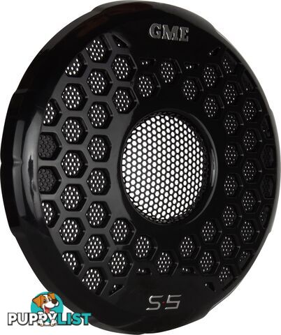 GME S5BG REPLACEMENT SPEAKER GRILLES TO SUIT GS500 MARINE SPEAKERS.