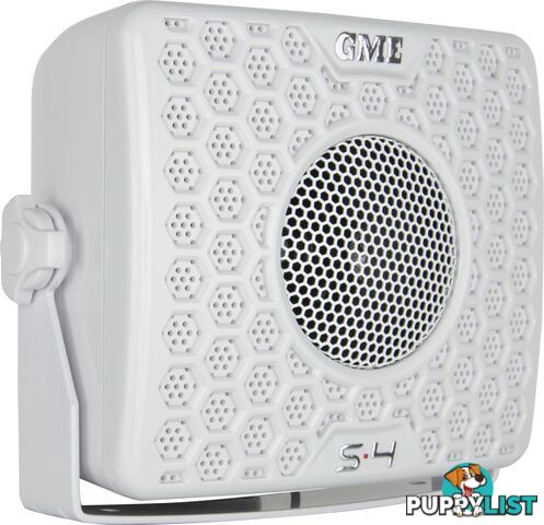 GME GS400 80 WATT IP54 MARINE BOX SPEAKERS - WHITE