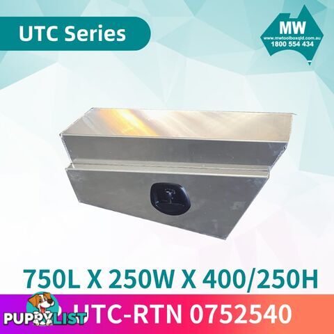 FLAT ALUMINIUM TAPERED UNDERTRAY TOOLBOX (UTC)