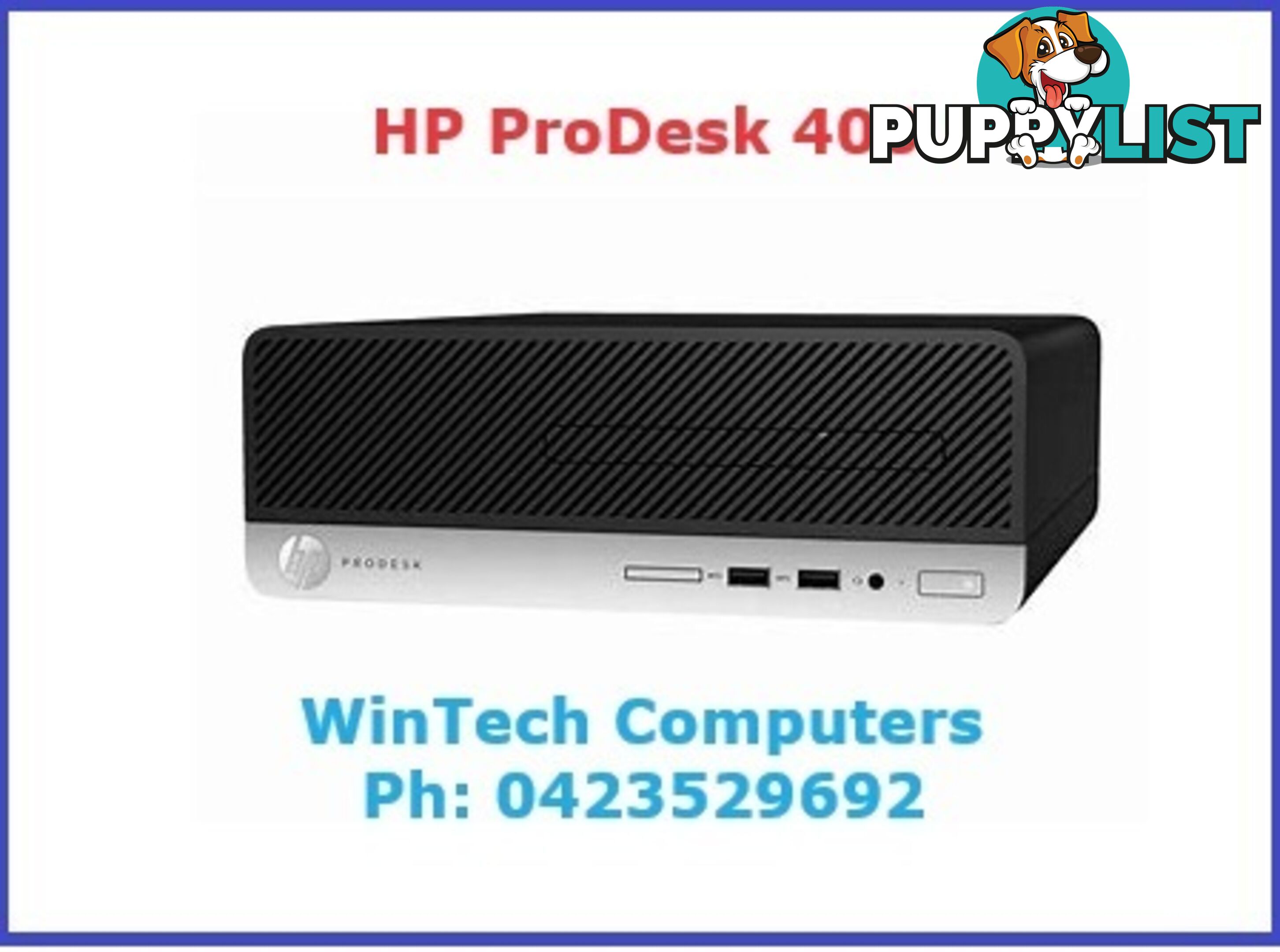 HP ProDesk 400 sff Desktop Computer