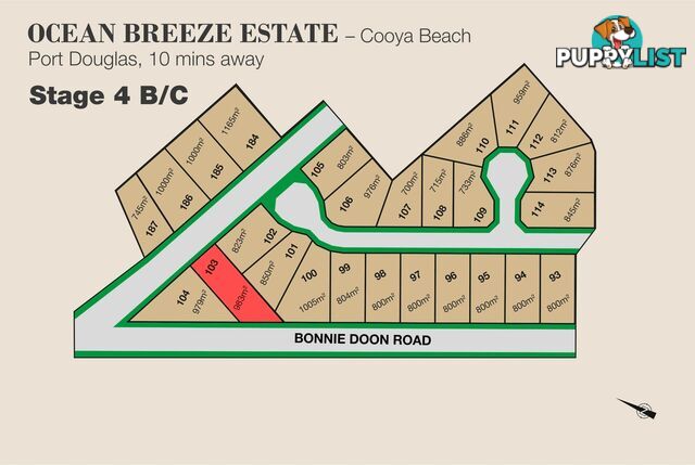 Lot 103 Cooya Beach Road BONNIE DOON QLD 4873