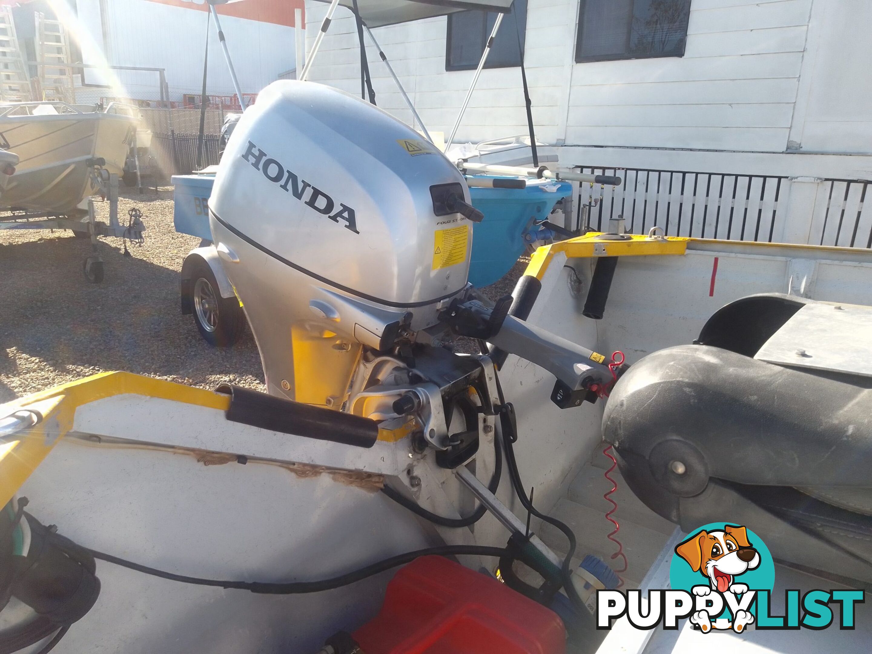 USED 2004 BLUE FIN 3.8M ALUMINIUM OPEN DINGHY