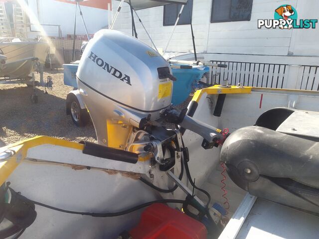 USED 2004 BLUE FIN 3.8M ALUMINIUM OPEN DINGHY