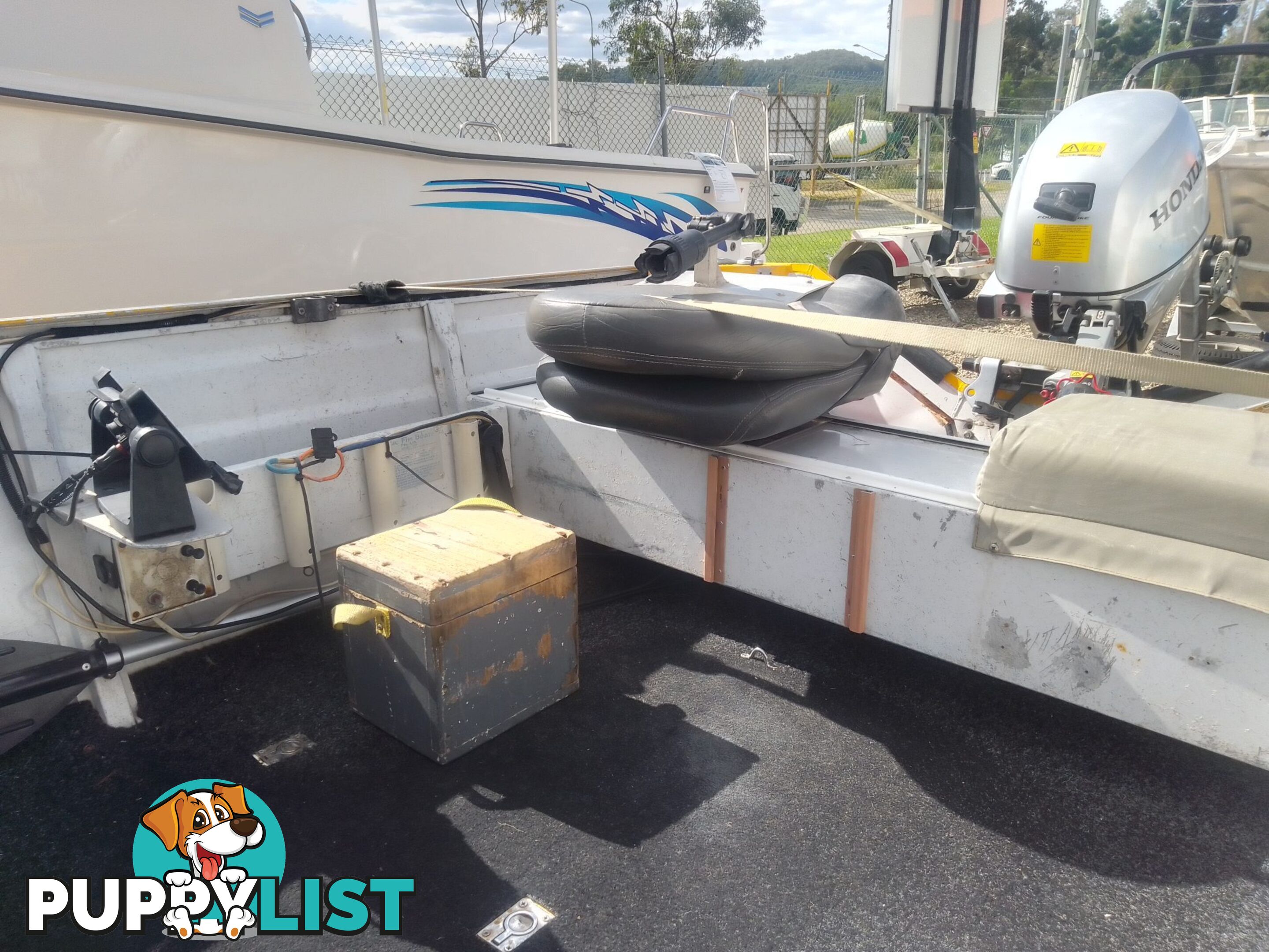USED 2004 BLUE FIN 3.8M ALUMINIUM OPEN DINGHY