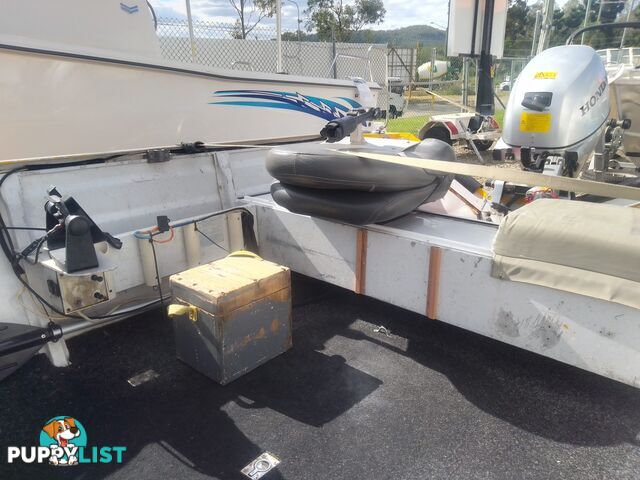 USED 2004 BLUE FIN 3.8M ALUMINIUM OPEN DINGHY
