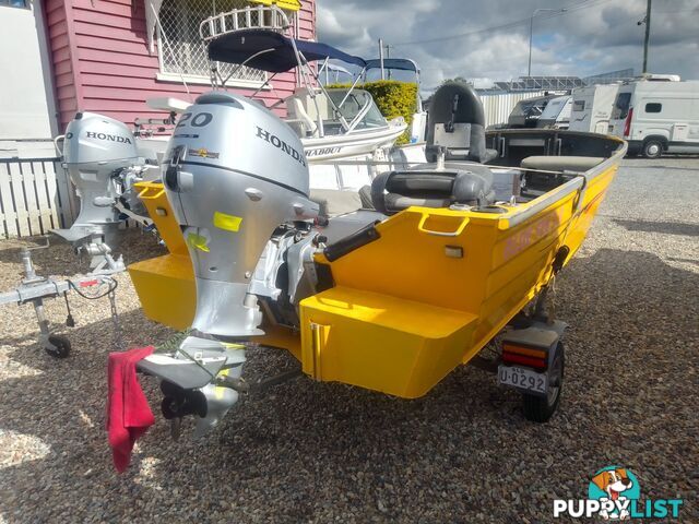USED 2004 BLUE FIN 3.8M ALUMINIUM OPEN DINGHY