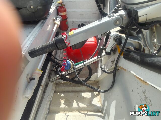 USED 2004 BLUE FIN 3.8M ALUMINIUM OPEN DINGHY