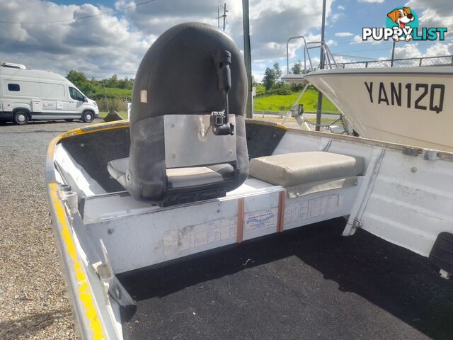 USED 2004 BLUE FIN 3.8M ALUMINIUM OPEN DINGHY
