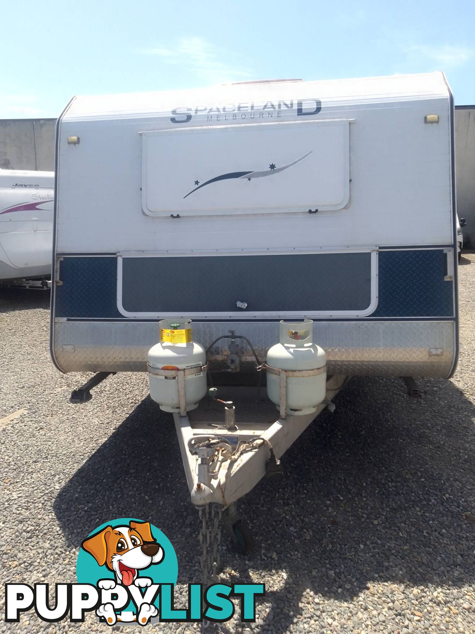 USED 2009 SPACELAND TOURING CARAVAN 26FT