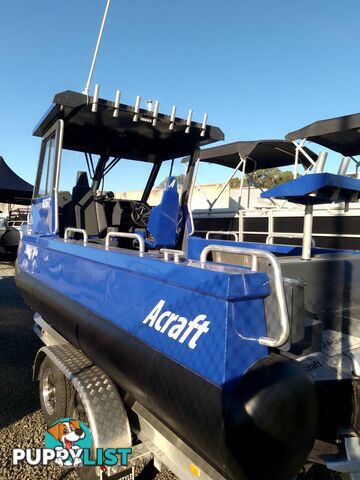 ACRAFT BRAND NEW ALUMINIUM 625HT ASTUTE FORWARD CABIN AND ALLOY TRAILER ***STARTING PRICE INCLUDES 150HP SUZUKI 4 STROKE***