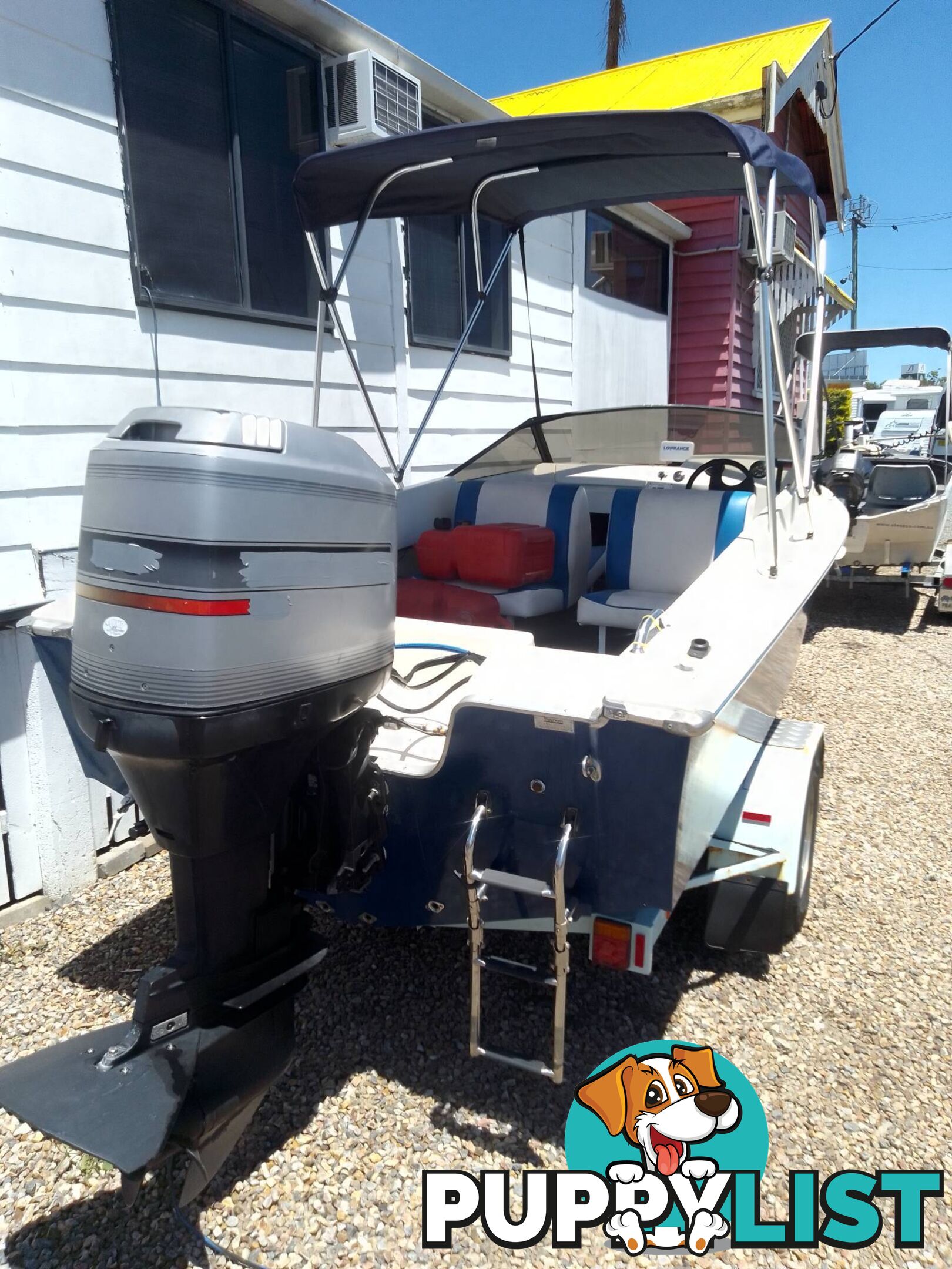 HAINES HUNTER V16R GRP RUNABOUT- MERCURY 115HP 4 STROKE AND TRAILER