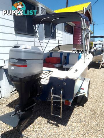 HAINES HUNTER V16R GRP RUNABOUT- MERCURY 115HP 4 STROKE AND TRAILER