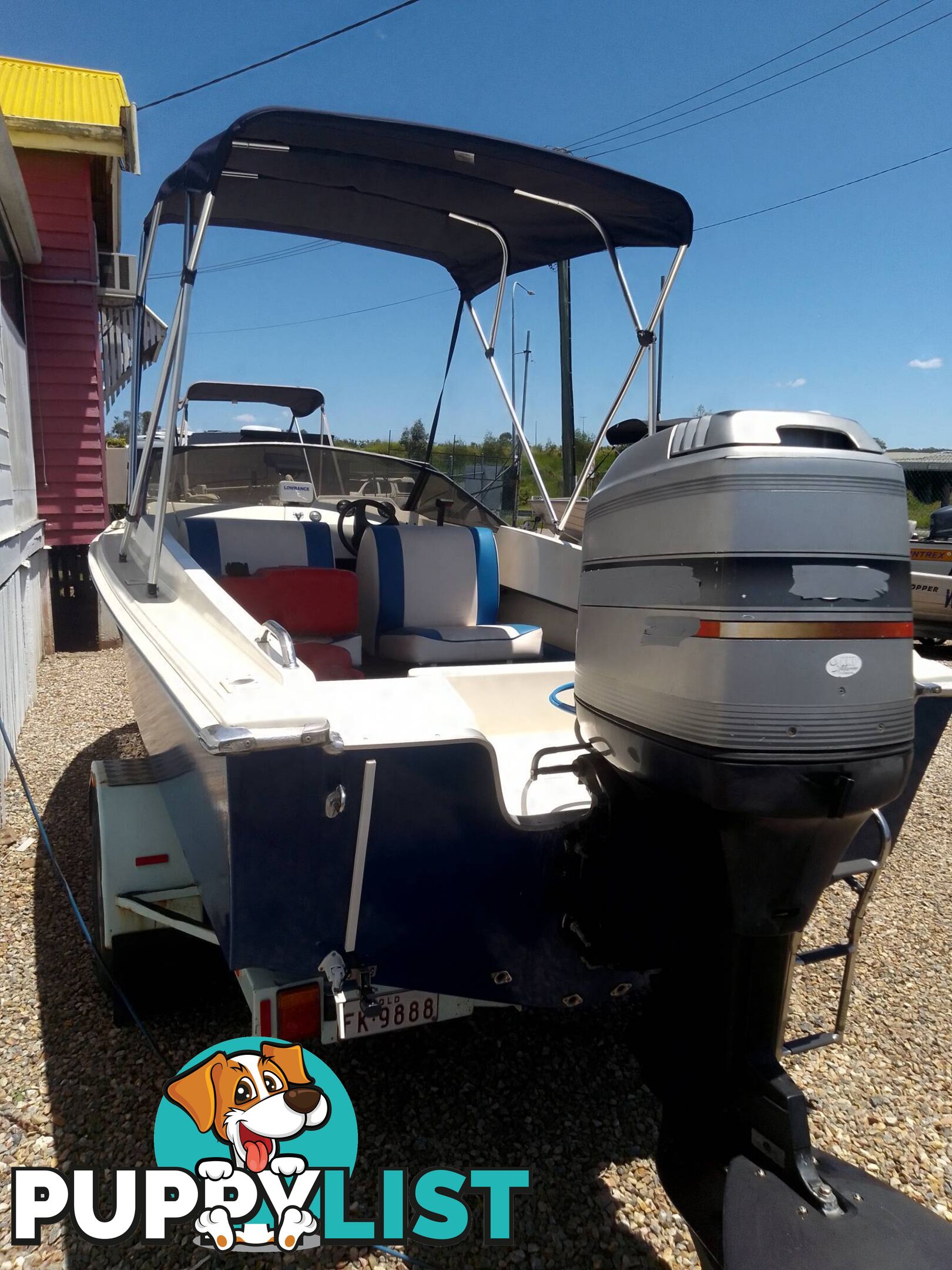 HAINES HUNTER V16R GRP RUNABOUT- MERCURY 115HP 4 STROKE AND TRAILER