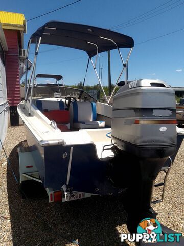 HAINES HUNTER V16R GRP RUNABOUT- MERCURY 115HP 4 STROKE AND TRAILER