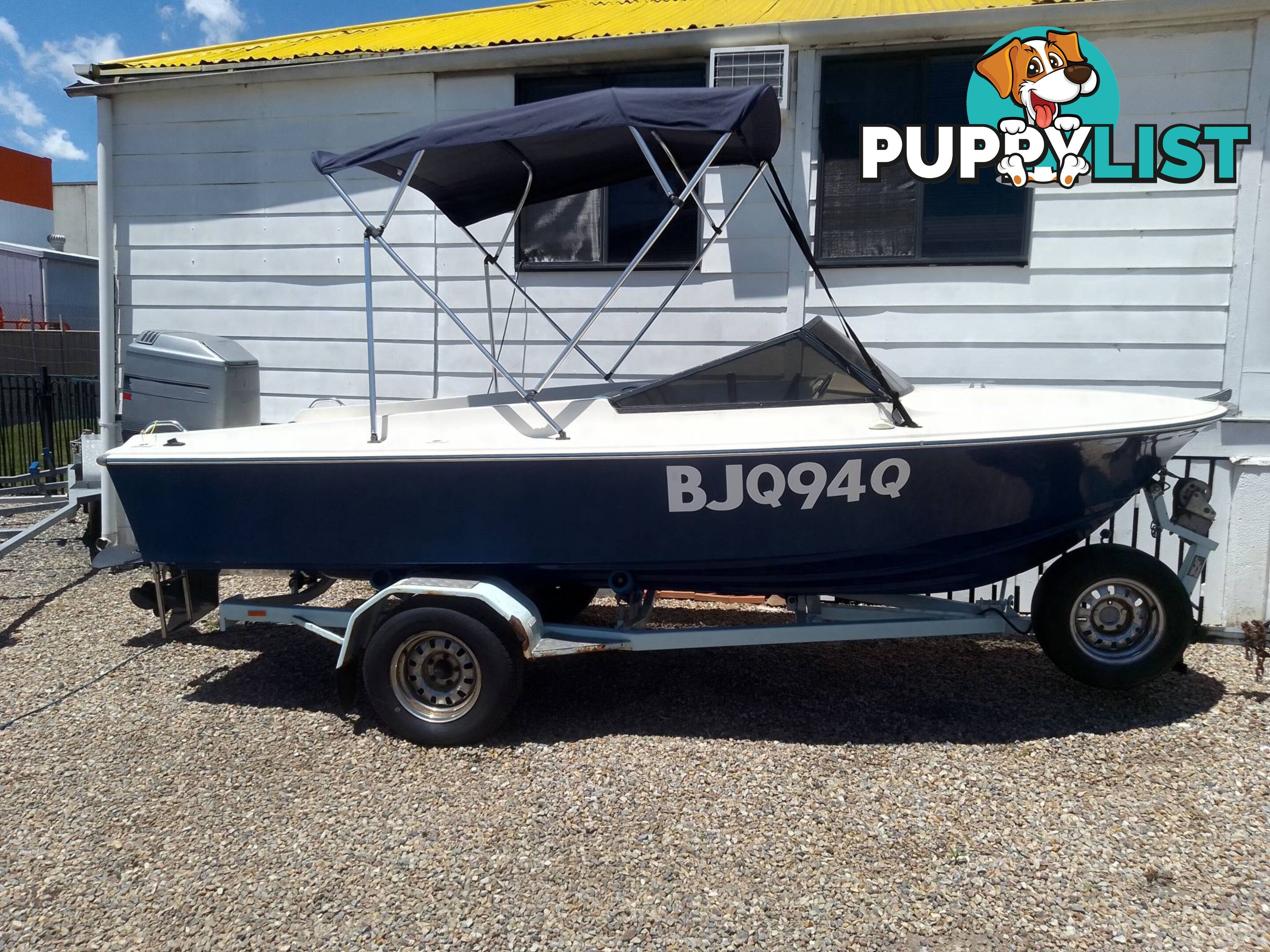 HAINES HUNTER V16R GRP RUNABOUT- MERCURY 115HP 4 STROKE AND TRAILER