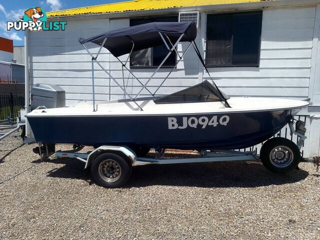 HAINES HUNTER V16R GRP RUNABOUT- MERCURY 115HP 4 STROKE AND TRAILER