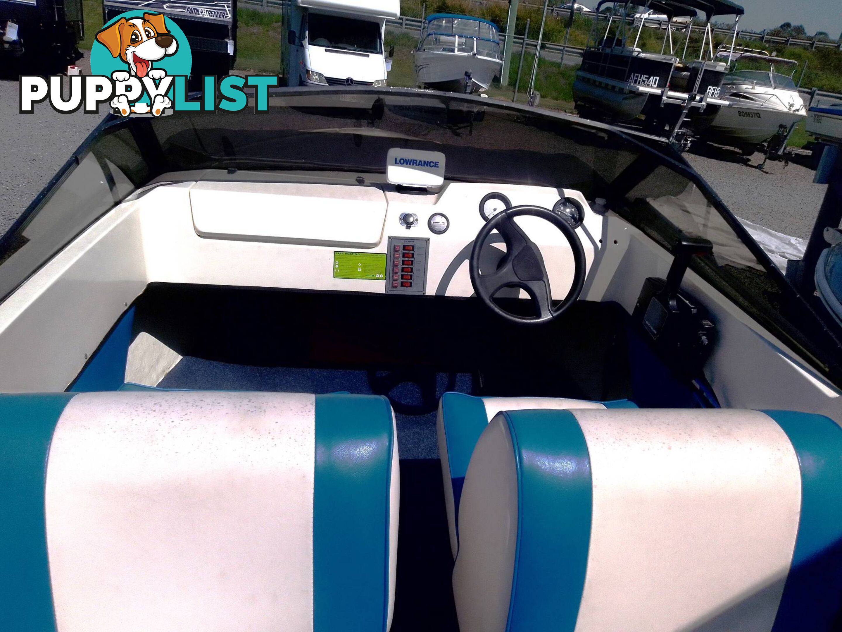 HAINES HUNTER V16R GRP RUNABOUT- MERCURY 115HP 4 STROKE AND TRAILER