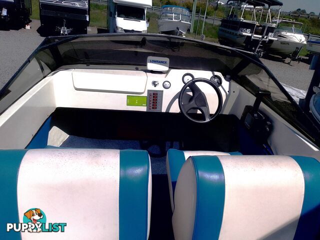 HAINES HUNTER V16R GRP RUNABOUT- MERCURY 115HP 4 STROKE AND TRAILER