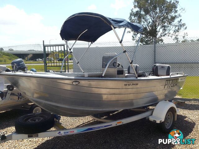 MAKOCRAFT 400 HD DINGHY SIDE CONSOLE 4M- 30HP YAMAHA 2 STROKE AND TRAILER