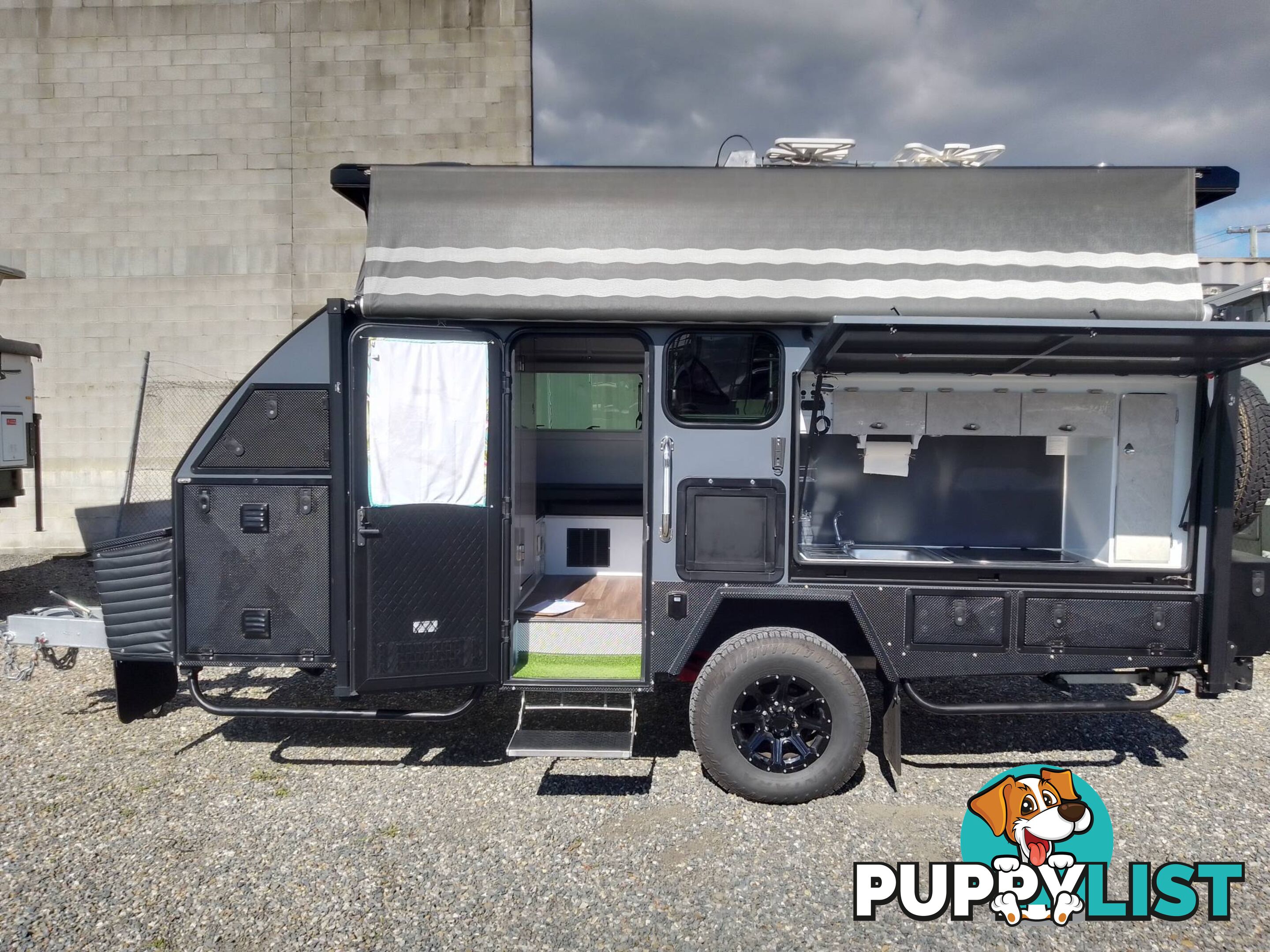 EMU XPEDITION 16FT OFFROAD POPTOP HYBRID TOURING CARAVAN