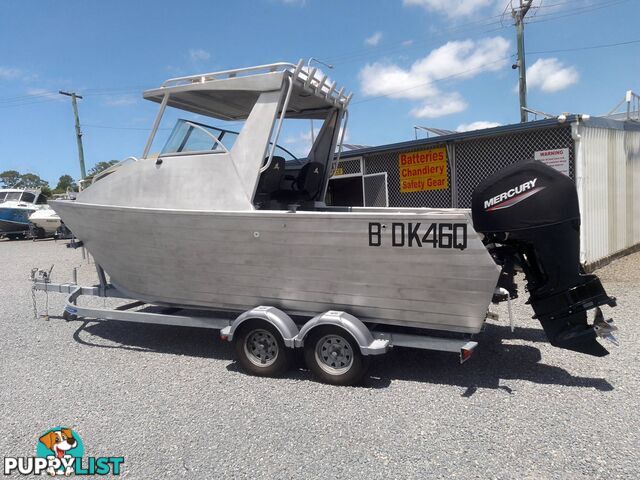 MAKO CRAFT 540 SHARK CAT-TWIN 90HP MERCURY 4 STROKE OUTBOARDS AND TRAILER