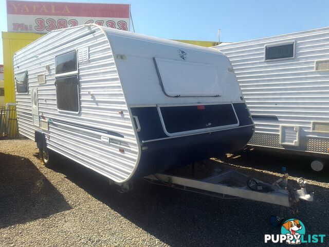 USED 2009 REGENT CRUISER SERIES 3 18' SINGLE AXLE TOURING CARAVAN