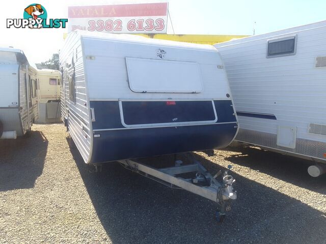 USED 2009 REGENT CRUISER SERIES 3 18' SINGLE AXLE TOURING CARAVAN