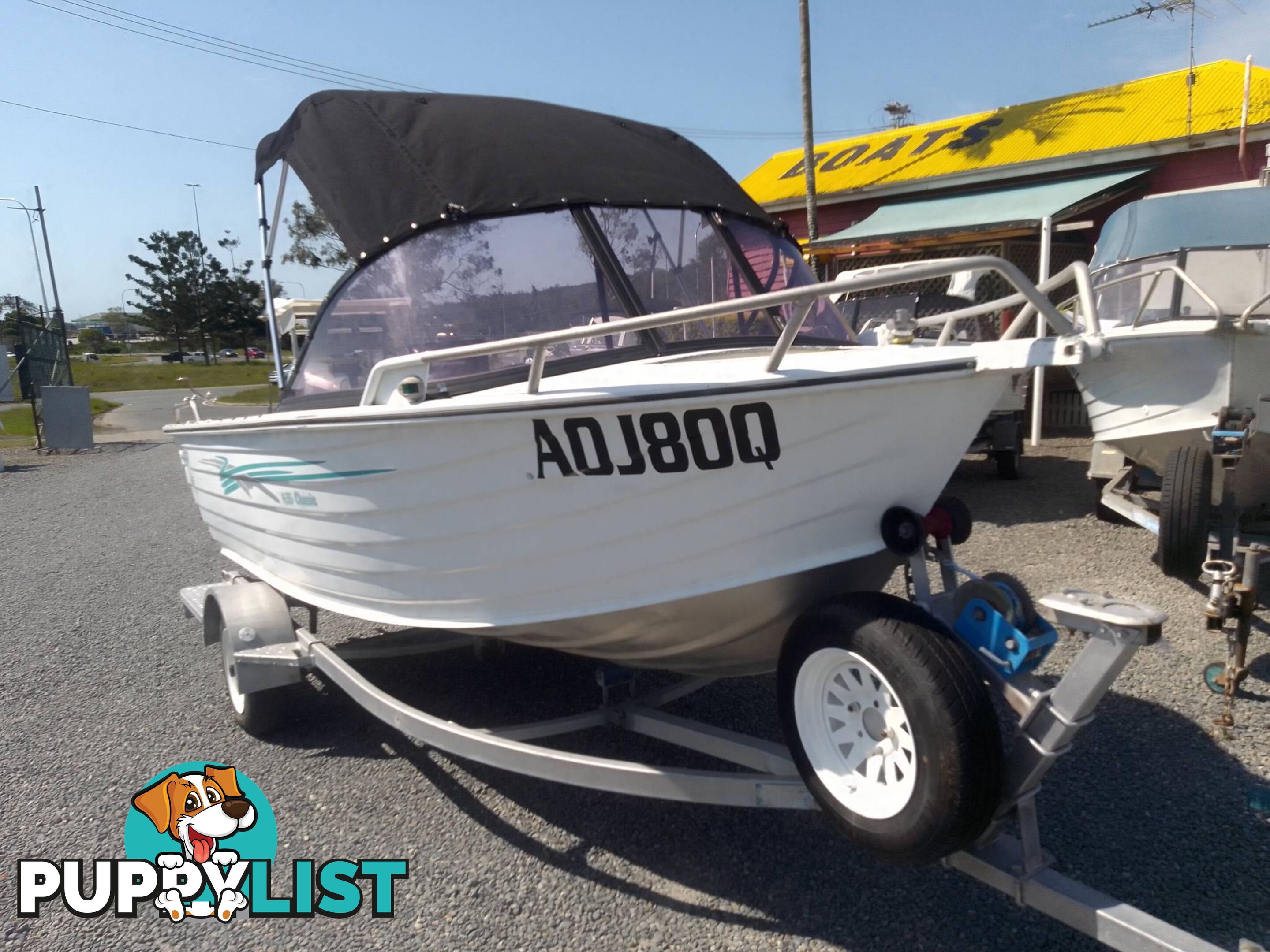 SEA JAY 435 CLASSIC 4.5M RUNABOUT-40HP HONDA 4 STROKE OUTBOARD AND TRAILER