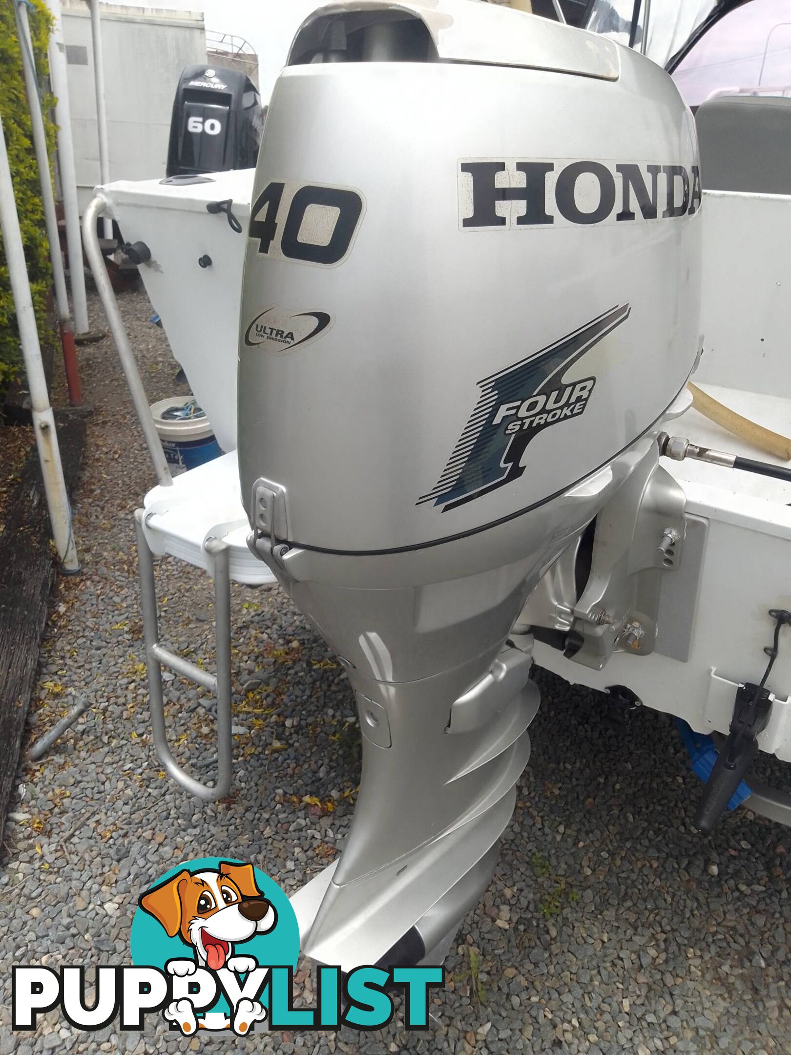 SEA JAY 435 CLASSIC 4.5M RUNABOUT-40HP HONDA 4 STROKE OUTBOARD AND TRAILER