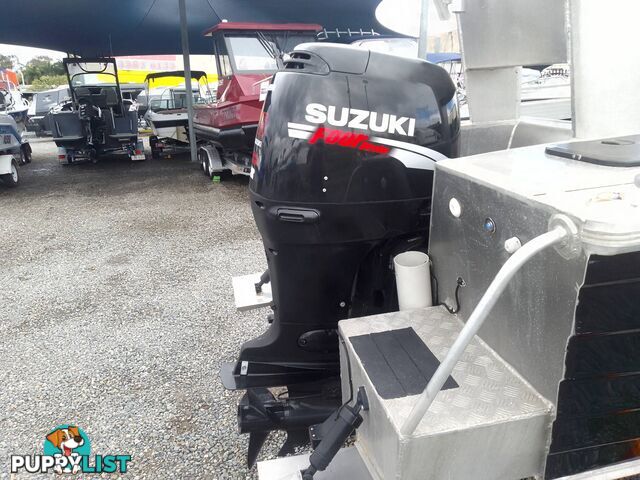 CUSTOM ALLOY 530 RUNABOUT-SUZUKI 115HP 4 STROKE AND TRAILER